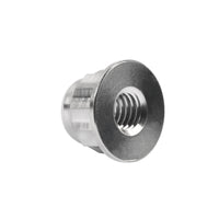 Wanyifa Titanium Nut M6 High Type Flange 12-Point Nylon Lock Nut for Bicycle Motorcycle Car Ti Fastener