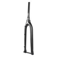 Wanyifa Carbon Fiber 27.5/29" MTB Bike Front Fork Thru Axle 15*100mm Rigid Bicycle Fork Vertebra Tube Carbon Fork MF-01A With WANYIFA Logo