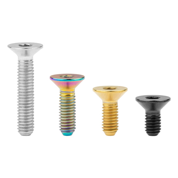 Ruifu Titanium Bolt M3x6/8/10/12/15/18/20mm Torx Head Screw Countersunk Ruifu Titanium Bolt M3x6/8/10/12/15/18/20mm Torx Head Screw Countersunk