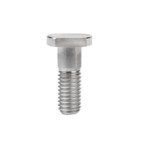 Wanyifa Titanium Bolt M8x23mm T-head Screw Ti Square Head Threaded Bolt Pitch 1.25mm For Bicycle Motorcycle Car