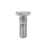 Wanyifa Titanium Bolt M8x23mm T-head Screw Ti Square Head Threaded Bolt Pitch 1.25mm for Bicycle Motorcycle Car