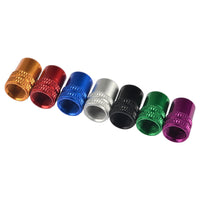 Wanyifa Aluminum Alloy Presta Schrader Bicycle Tire Valve Caps Dust Covers Bicycle Bike Tyre 100pcs
