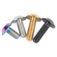 Wanyifa Titanium Bolt M6x12 15 20 25 30 35mm Umbrella Hexagon Allen Head Screw for Bike Motorcycle Disc Brake