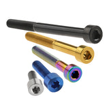 Wanyifa Titanium Bolt M6x10 15 18 20 25 30 35 40 45 50 55 60 65mm Socket Cap Allen Hex Head Screw For Mountain Road Bike