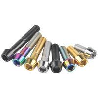 WanyifaチタンボルトM10x2025 30 35 40 45 50mm1.25モーターサイクル改造用ピッチアレンキーテーパーヘッドスクリュー
