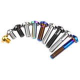 Wanyifa Titanium Bolt M10x10 15 20 25 30 35 40 45 50 60mm Disc Torx T50 Head Screw for Motorcycle Bicycle Car