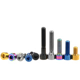 Wanyifa Titanium Bolt M5x10 12 15 18 20 23 25 30 35 40 45 50 55 60mm Cap Socket Head Allen Hex Screw For Bicycle