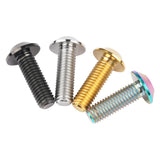 Wanyifa Titanium Bolt M8x25mm Umbrella Hexagon Head Screw for Motorcycle Parts Ti Fastener