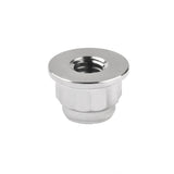 Wanyifa Titanium Nut M6 High Type Flange 12-Point Nylon Lock Nut for Bicycle Motorcycle Car Ti Fastener