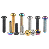 WanyifaチタンボルトM8x1520 25 3035mmモーターバイクディスク1PCS用アレンキーヘッドネジ