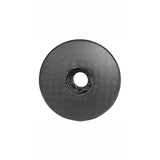 Wanyifa Titanium M6x35mm Bolt & Carbon Fiber 1-1/8" Bicycle Headset Top Cap for Bike Front Fork Stem Top Cover Screw Set