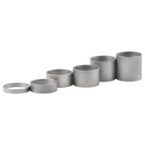 Wanyifa Titanium Washer 1-1/8" Bike Headset Fork Spacer 5+10+15+20+25+30mm Set for Mountain Bicycle Front Fork Gaskets