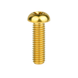 Wanyifa Titanium Bolt M6x10 15 20 25 30 35mm Button Torx Head Screw For Bike Fix Fastener