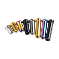 Wanyifa Titanium Nut M6 Full Length 13 15 17 23 25 31.5 33 35mm for Road Bicycle Brake Caliper C Clamp Fix Ti Parts
