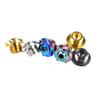Wanyifa Titanium Bolt M20x1.5/2.5mm Pitch Motorcycle CNC Engine Oil Cap Screws Ti Fastener