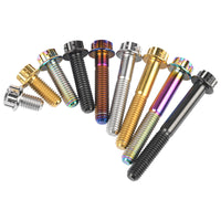 Wanyifa Titanium Bolt M6x10 15 20 25 30 35 40 45 50mm Flange Torx Head Screw for Bike Motorcycle Car