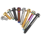 Wanyifa Titanium Bolt M6x10 15 20 25 30 35 40 45 50mm Flange Torx Head Screw for Bike Motorcycle Car
