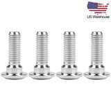 Wanyifa 4pcs Titanium Bolts M8x25mm Hex Socket Head Screws for Honda Motorcycle Disc Brake US Stock