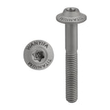 Wanyifa Titanium Bolt M5x10 12 15 20 25 30 35mm Butterfly Umbrella Torx T25 Head with Logo Screw for Bicycle Motorcycle Car