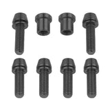 Wanyifa Titanium Bolt M5 Taper Hex Head With Washer Screws For 3T ARX LTD Stem Complete Upgrade Kit 4pcs M5x16mm Bolts+2pcs M5x18mm Bolts+2pcs Nuts