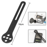 Wanyifa Carbon Fiber Bicycle Computer Holder Road Bike Cycling Stopwatch Stand For GoPro Garmin Cateye Bryton