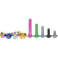 Wanyifa Titanium Bolt M6x10 12 15 20 25 30 35mm Butterfly Umbrella Torx T30 Head with Logo Screw for Bike Motorcycle Car