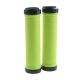 Wanyifa 1Pair MTB Bicycle Handlebar Grips Mountain Rubber Grip Cycling Handle Bar Cover Lockable Anti-skip Bicycle Accessories