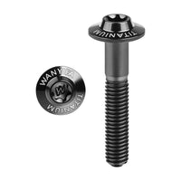 Wanyifa Titanium Bolt M5x10 12 15 20 25 30 35mm Butterfly Umbrella Torx T25 Head with Logo Screw for Bicycle Motorcycle Car