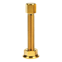 Wanyifa Titanium Bolt M8 M10x47mm Chain Rear Axle Adjuster Bolts Kit for Motocycle Suzuki Yamaha Honda