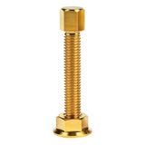 Wanyifa Titanium Bolt M8 M10x47mm Chain Rear Axle Adjuster Bolts Kit for Motocycle Suzuki Yamaha Honda