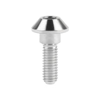 Wanyifa Titanium Bolt M6x20 25mm Taper Ball Conical Hex Head Screw for Bicycle Motorcycle Yamaha Disc Brake
