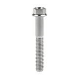 Wanyifa Titanium Bolt M6x10 15 20 25 30 35 40 45 50 55 60 65 70 75 80 90 100mm Small Flange Hex Head Screws for Bike Motorcycle