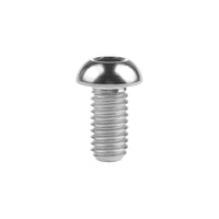 Wanyifa Titanium Bolt M6x12 16 20 25 30mm Button Hex Allen Head Screws for Motorcycle Car Aeromodelling Refit