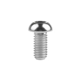 Wanyifa Titanium Bolt M6x12 16 20 25 30mm Button Hex Allen Head Screws for Motorcycle Car Aeromodelling Refit