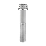 Wanyifa Titanium Bolt M8x15 20 25 30 35 40 45 50 55mm Flange with Drilled Holes Hex Head Screw for Motorcycle Brake Calipers