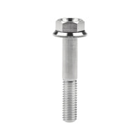 Wanyifa Titanium Bolt M8x15 20 25 30 35 40 45 50 55mm DIN6921 Flange Hex Head Screw for Cycling Motorcycle