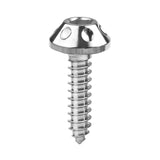 Wanyifa Titanium Bolt M5x20mm Mushroom Self-Drilling Hex Head Screw for Bike Motorcycle Car