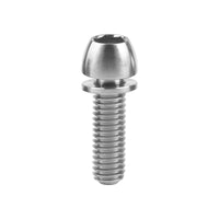 Wanyifa Titanium Bolt M6x18 20mm Round Hex Allen Head with Washer Screw for Bicycle Brake Fixing