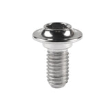 Wanyifa Titanium Bolt M5 Bicycle Brake Clamp Screw for Road Mountain MTB Bike Brake Shoes C Clamp Brake Pad