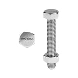 Wanyifa Titanium Bolt M8x50mm Chain Adjuster Screw with "WANYIFA" Logo & Nut Kit Set for Motorcycle Suzuki RM125 RM250 RMZ250 RMZ450 Dirtbikes