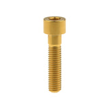 Wanyifa Titanium Bolt M10x20 25 30 35 40 45 50 55 60mm Socket Cap DIN912 Hex Allen Head Screw For Motorcycle Pitch 1.25/1.5mm
