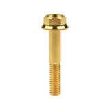 Wanyifa Titanium Bolt M8x15 20 25 30 35 40 45 50 55mm DIN6921 Flange Hex Head Screw for Cycling Motorcycle