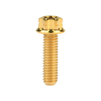Wanyifa Titanium Bolt M6x10 15 20 25 30 35 40 45 50mm Flange Torx Head Screw for Bike Motorcycle Car