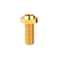 Wanyifa Titanium Bolt M10x10 15 20 25 30 35 40 45 50 60mm Disc Torx T50 Head Screw for Motorcycle Bicycle Car