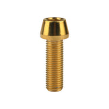 WanyifaチタンボルトM10x2025 30 35 40 45 50mm1.25モーターサイクル改造用ピッチアレンキーテーパーヘッドスクリュー