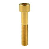 Wanyifa Titanium Bolt M10x20 25 30 35 40 45 50 55 60mm DIN912 Cap Hex Allen Head Screw for Motorcycle Pitch 1.25/1.5mm