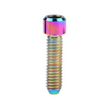 Wanyifa Titanium Bolt M4x10 13.5 15 20 25mm Small Cap Allen Key Head Screw for Bicycle Rear/front Derailleur H/L Adjustment