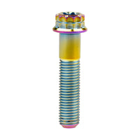 Wanyifa Titanium Bolt M10x20 25 30 35 40 45 50 55 60 65 70mm Flange 12-Point Torx Head with 'W' Logo Screw Pitch 1.25mm