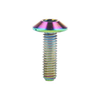 Wanyifa Titanium Bolt M6x12 15 20 25 30 35mm Umbrella Hexagon Allen Head Screw for Bike Motorcycle Disc Brake