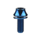 Wanyifa Titanium Bolt M5x12mm Bike Bottle Holder Hex Screw Bicycle Water Bottle Cage Bolt With Washer